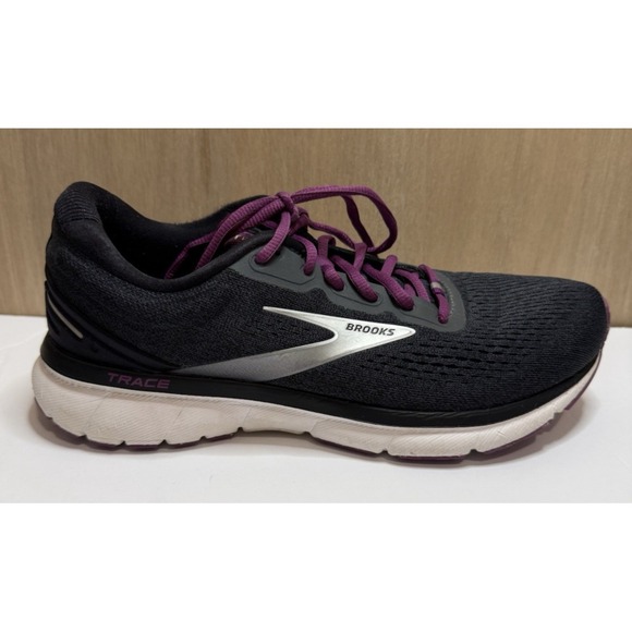 Brooks Trace Womens Running Shoe Gray Purple Size 9 - Picture 9 of 9